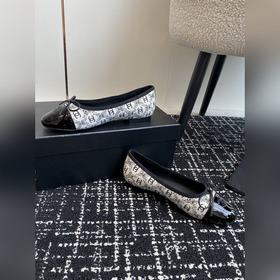 Chanel 24ss балетки, изготовленные по оригинальному лекалу, с кла