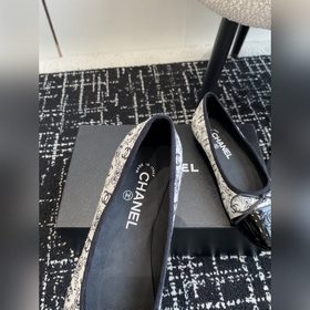 Chanel 24ss балетки, изготовленные по оригинальному лекалу, с кла