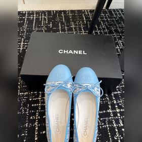 Chanel 24ss балетки, изготовленные по оригинальному лекалу, с кла