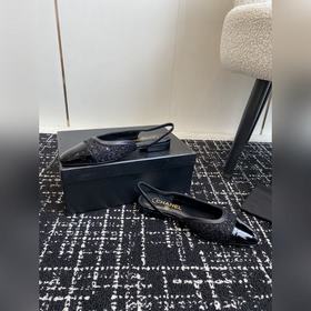chanel 24ss Chanel Mary Jane сандалии с открытой пяткой из коллек