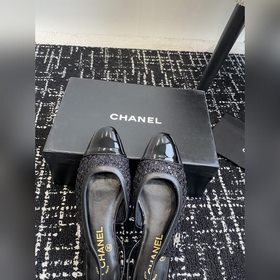 chanel 24ss Chanel Mary Jane сандалии с открытой пяткой из коллек