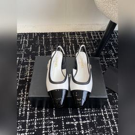 chanel 24ss Chanel Mary Jane сандалии с открытой пяткой из коллек