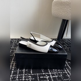 chanel 24ss Chanel Mary Jane сандалии с открытой пяткой из коллек