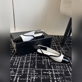 chanel 24ss Chanel Mary Jane сандалии с открытой пяткой из коллек