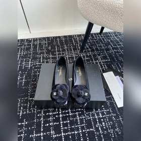 Chanel 24ss Новая модель туфли Мэри Джейн с квадратным носком и к