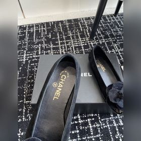 Chanel 24ss Новая модель туфли Мэри Джейн с квадратным носком и к