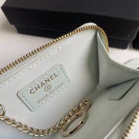 24 новинки CHANEL 7-образная сумка с одним замком. Оригинальное к