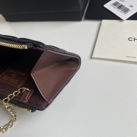24 новинки CHANEL 7-образная сумка с одним замком. Оригинальное к