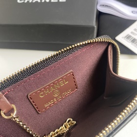 24 новинки CHANEL 7-образная сумка с одним замком. Оригинальное к