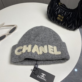 【CHANEL】 Новая модель шерстяной вязаной шапки, представленная в п