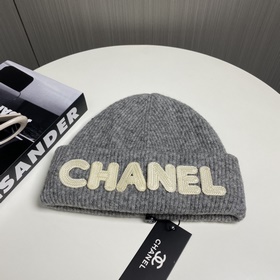 【CHANEL】 Новая модель шерстяной вязаной шапки, представленная в п