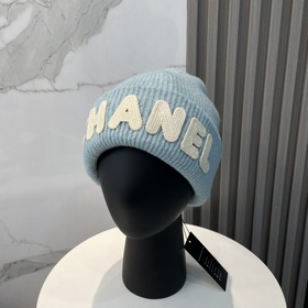 【CHANEL】 Новая модель шерстяной вязаной шапки, представленная в п