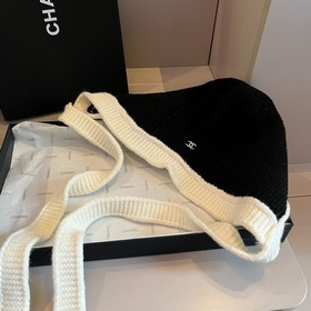 Chanel Новая модель шапки для лыж от Chanel, вязаная шапка, офици