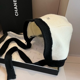 Chanel Новая модель шапки для лыж от Chanel, вязаная шапка, офици