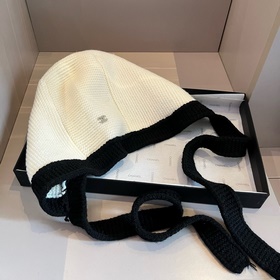 Chanel Новая модель шапки для лыж от Chanel, вязаная шапка, офици