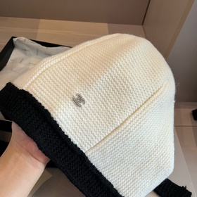Chanel Новая модель шапки для лыж от Chanel, вязаная шапка, офици