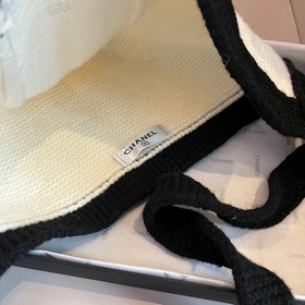 Chanel Новая модель шапки для лыж от Chanel, вязаная шапка, офици