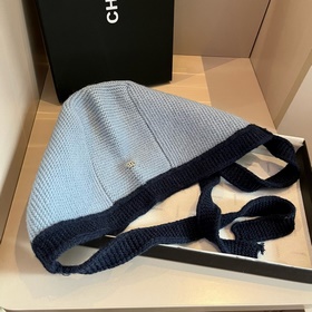 Chanel Новая модель шапки для лыж от Chanel, вязаная шапка, офици