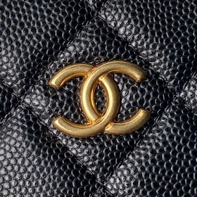 Элегантный и высококачественный новый обруч Chanel 24s A 3943, из