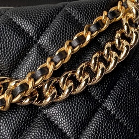 Элегантный и высококачественный новый обруч Chanel 24s A 3943, из