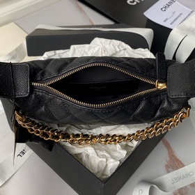 Элегантный и высококачественный новый обруч Chanel 24s A 3943, из