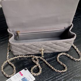 chanel 24K CF mini handle AS2431. Этот внешний вид просто великол