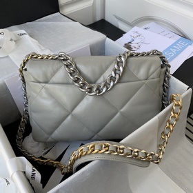 1161 средний серебряный цепочка Chanel осень-зима 19Bag сочетает 