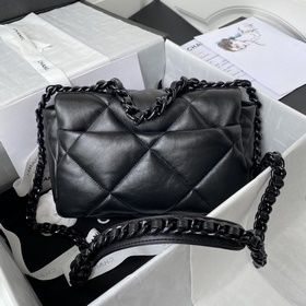 1160 Chanel 21 осень-зима 19Bag Новейшая сумка Panda / so black П