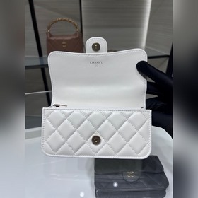 chanel 24A Новейшая модель мини-сумка для мобильного телефона из 