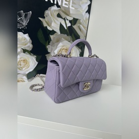 Chanel 21K новейшая сумка Mini CF handle AS2431 с классической кр