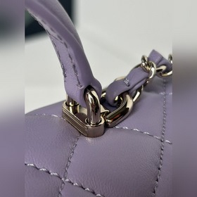 Chanel 21K новейшая сумка Mini CF handle AS2431 с классической кр