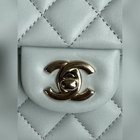 Новейшая сумка 21K Mini CF handle AS2431 с классической крышкой в