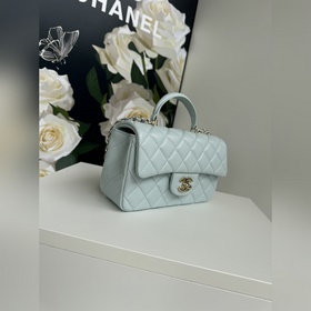 Chanel 21K новейшая сумка Mini CF handle AS2431 с классической кр