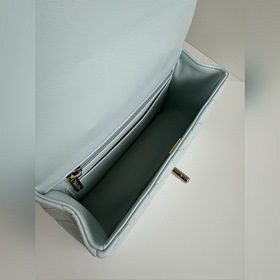 Chanel 21K новейшая сумка Mini CF handle AS2431 с классической кр
