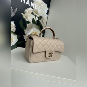 Chanel 21K новейшая сумка Mini CF handle AS2431 с классической кр