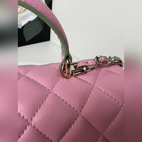 Chanel 21K новейшая сумка Mini CF handle AS2431 с классической кр