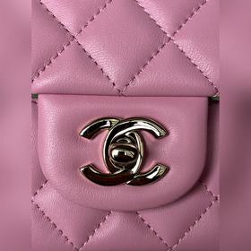 Chanel 21K новейшая сумка Mini CF handle AS2431 с классической кр