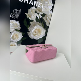 Chanel 21K новейшая сумка Mini CF handle AS2431 с классической кр