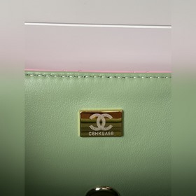 Chanel 21K новейшая сумка Mini CF handle AS2431 с классической кр