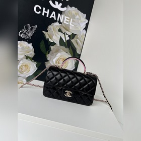 Chanel 21K новейшая сумка Mini CF handle AS2431 с классической кр