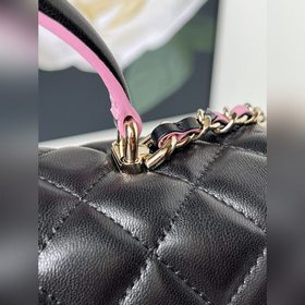 Chanel 21K новейшая сумка Mini CF handle AS2431 с классической кр