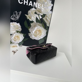 Chanel 21K новейшая сумка Mini CF handle AS2431 с классической кр