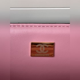 Chanel 21K новейшая сумка Mini CF handle AS2431 с классической кр