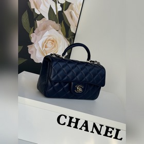 Chanel 21K новейшая сумка Mini CF handle AS2431 с классической кр