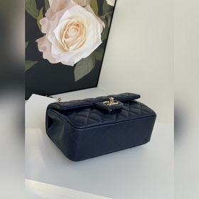 Chanel 21K новейшая сумка Mini CF handle AS2431 с классической кр