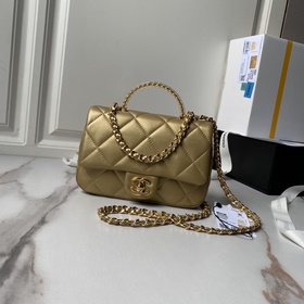 chanel CFmini 24s прозрачная сумка с ручкой AS4848 Эта сумка с ру