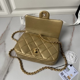 chanel CFmini 24s прозрачная сумка с ручкой AS4848 Эта сумка с ру