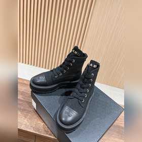 Ботинки Chanel на толстой подошве, визуально удлиняют ноги, реком