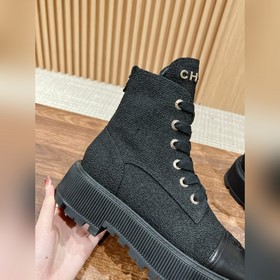 Ботинки Chanel на толстой подошве, визуально удлиняют ноги, реком