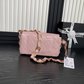 chanel 24K высококачественная сумка AS5176 с двойной цепочкой и п